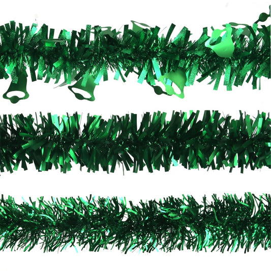 3A 2M 6PLY GREEN TINSEL