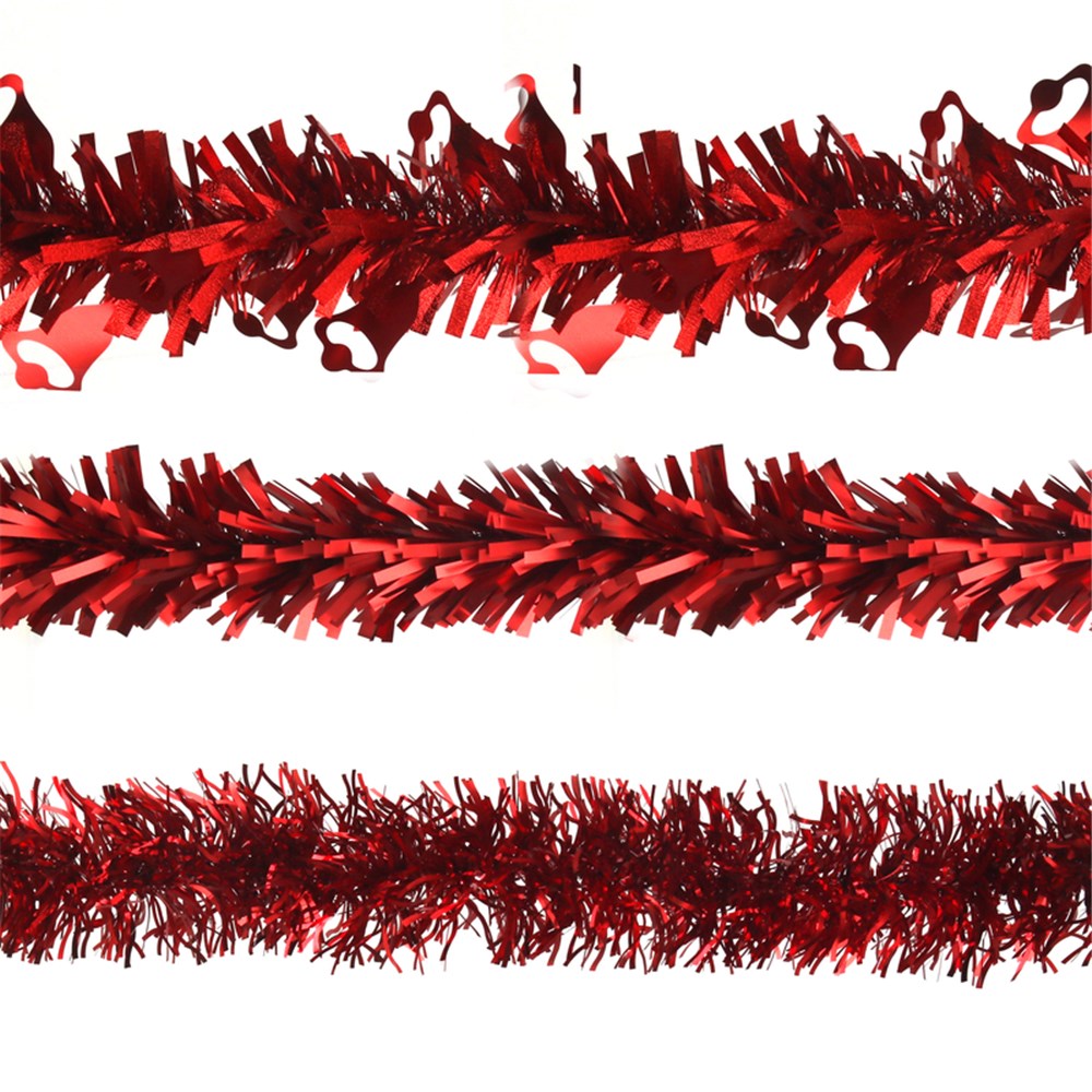 3A 2M 6PLY RED TINSEL