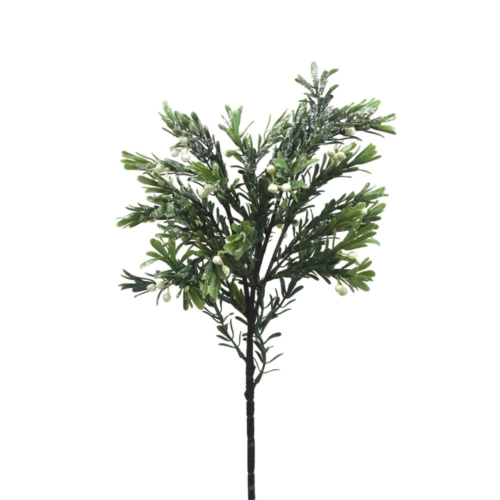 51CM FAUX MISTELTOE BUNCH