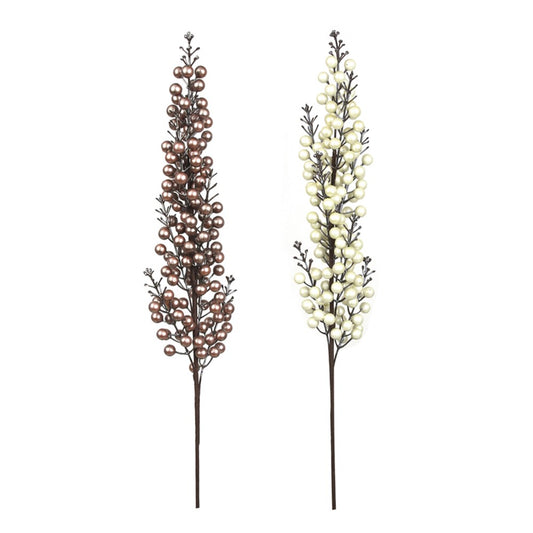 2A 77CM PEARL FINISH BERRY STEM BRONZE, PEARL