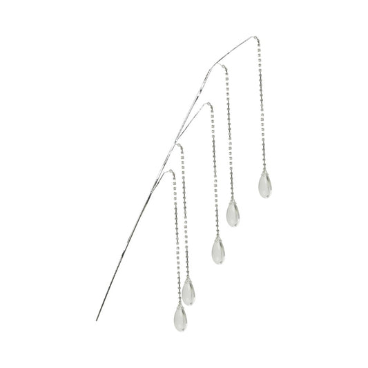 62CM CRYSTAL DROP W/5 STRANDS