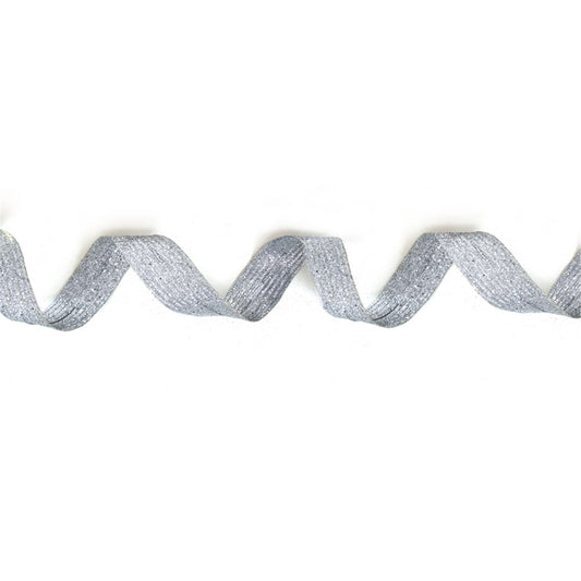 7.5X150CM GUN METAL GLITTER RIBBON GARLAND