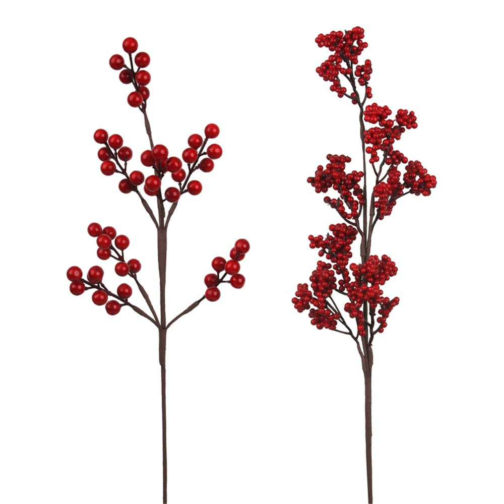 2A 58CM RED BERRY PICKS