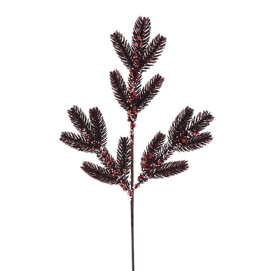 63CM CHERRY RED PINE STEM