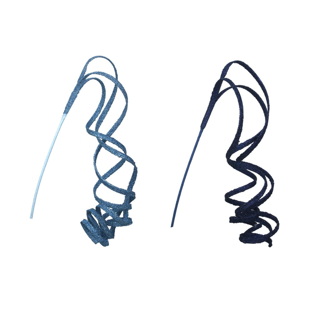 2A 107CM NAVY & ARCTIC BLUE SWIRL DROP