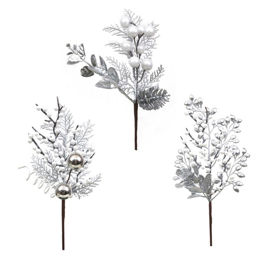 3A 30CM WHITE PEARL FINISH PICKS