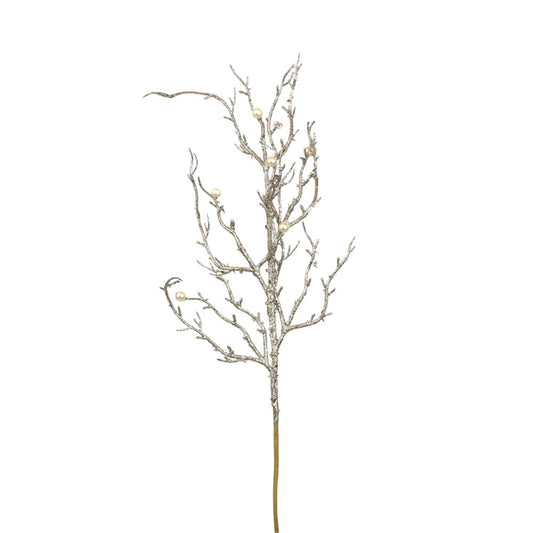 70CM CHAMPAGNE BRANCH W/PEARL