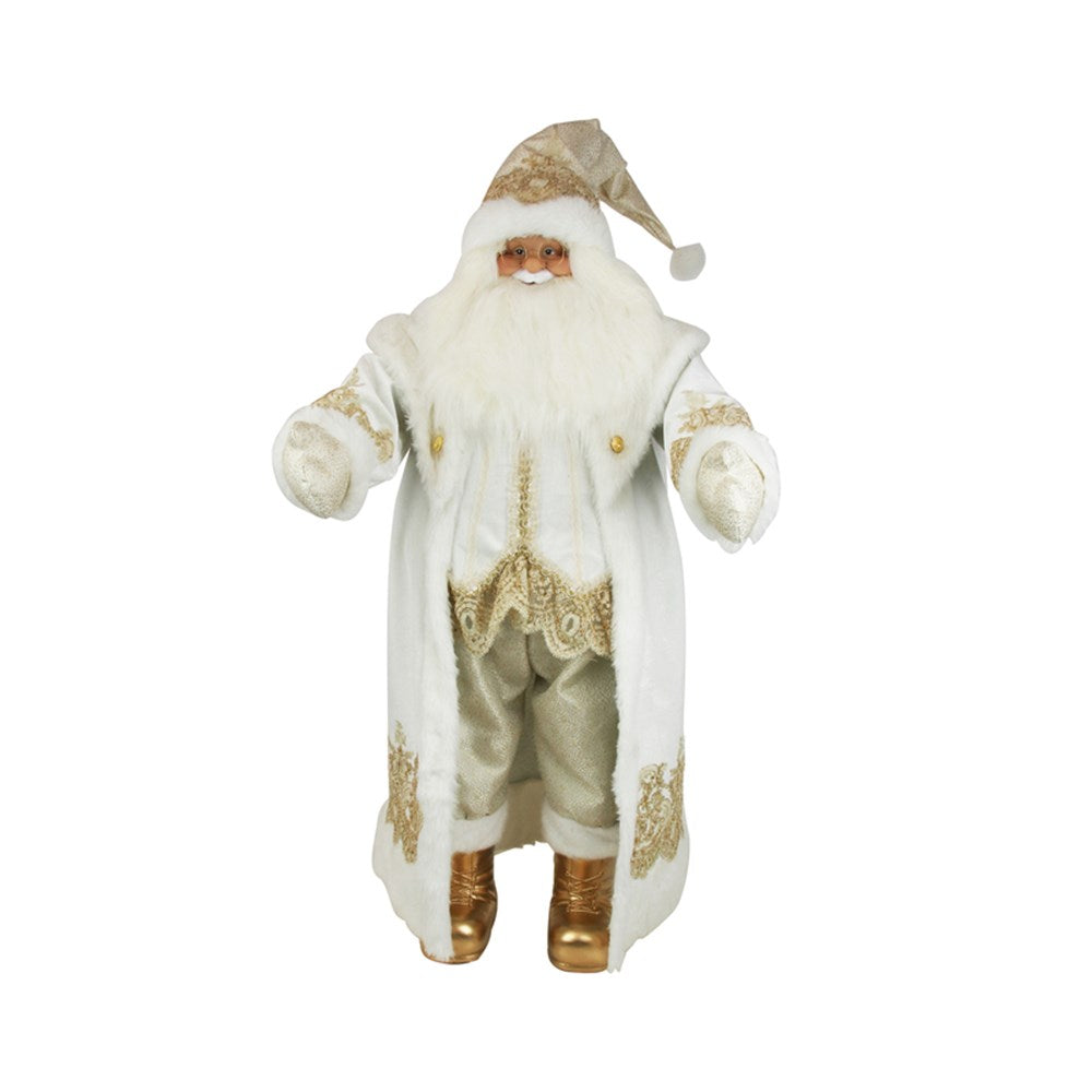120CM LUXE SHIMMER & SPICE SANTA CLAUS