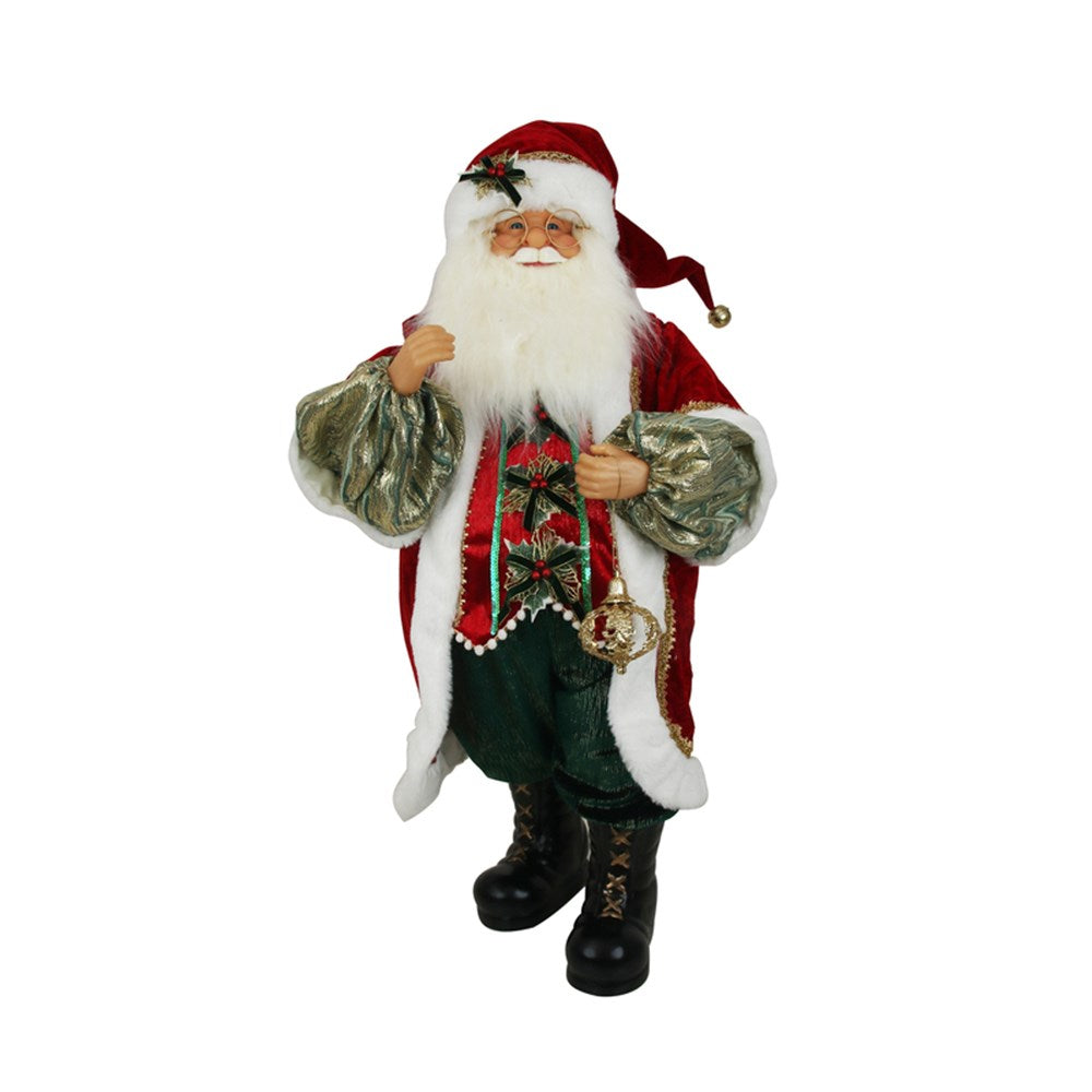 80CM LUXE MULLED & MERRY SANTA CLAUS