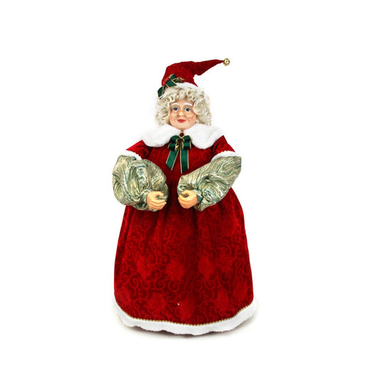 80CM LUXE MULLED & MERRY SANTA CLAUS