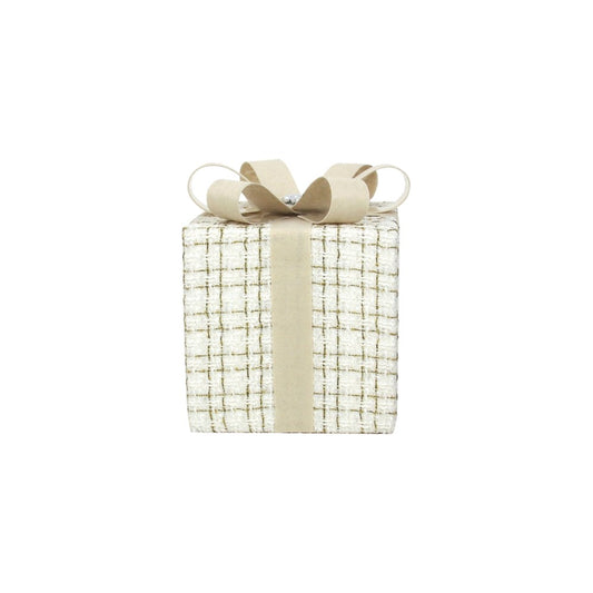 IVORY TWEED GIFT BOX 18X18X22CM