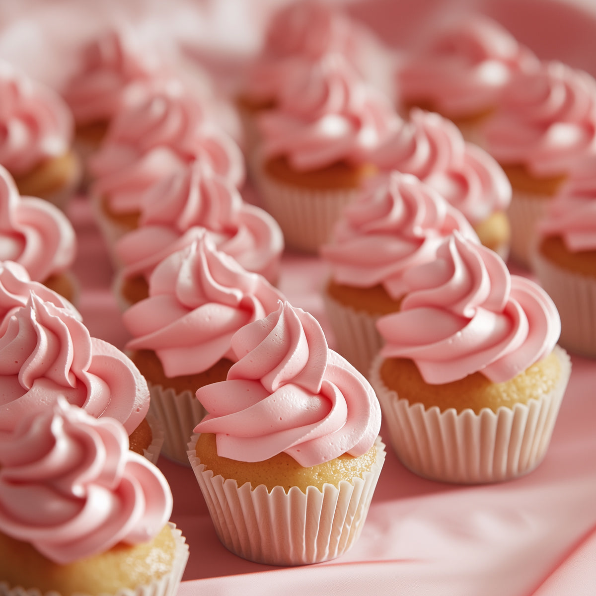 Medium WHITE Greaseproof Paper Baking Cups (100 pack) - 35mm Base