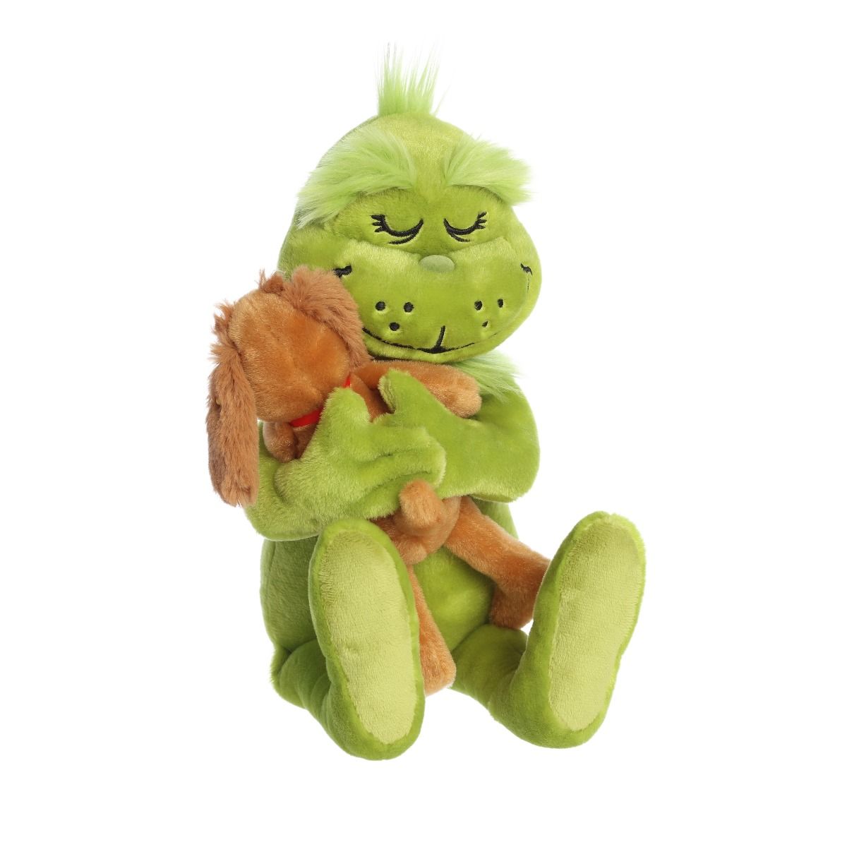 30cm Grinch Hugging Max