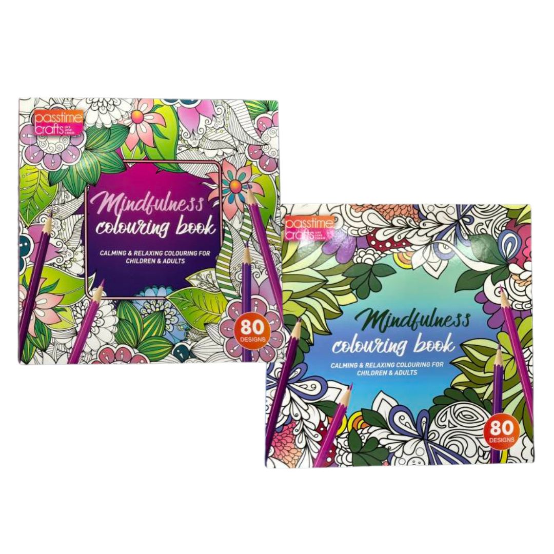 Mindfulness Colouring Book 80 Sheet
