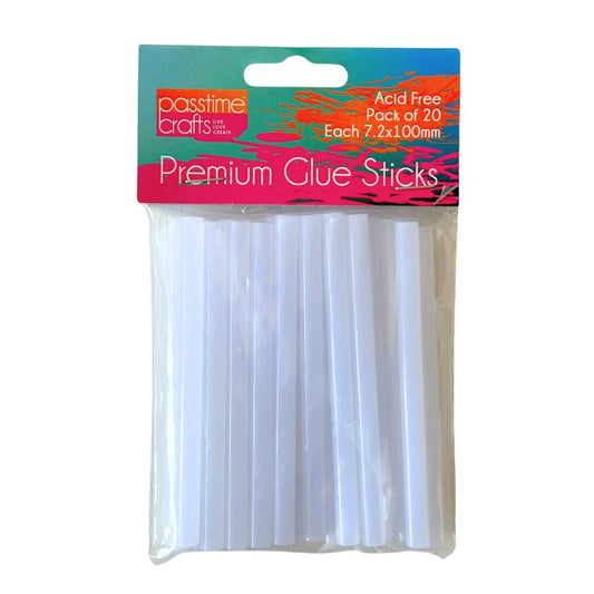 Hot Glue Gun Sticks Pack of 20 - 7.2mm