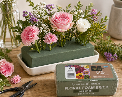 Floral Foam Brick Wet Green 22x10x6.9cm