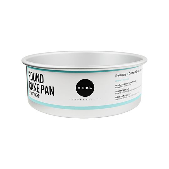Mondo Pro Round Cake Pan 8in/20x7.5cm