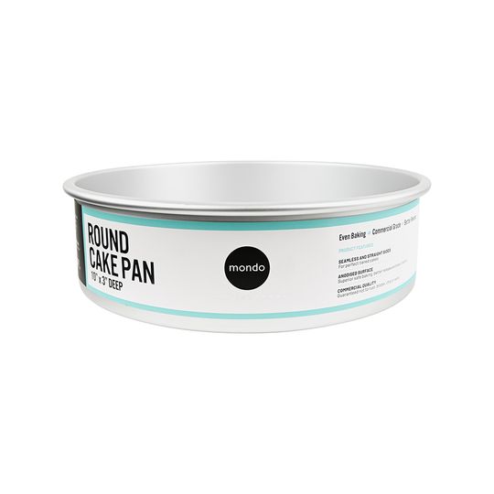 Mondo Pro Round Cake Pan 10in/25x7.5cm