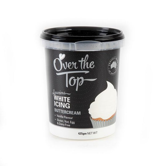 Over The Top Buttercream White 425g