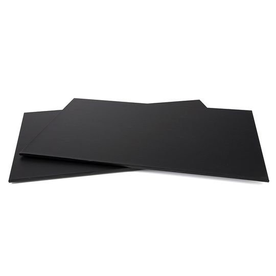 Mondo Cake Board Rectangle - Black 12x18in/30x46cm