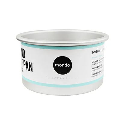 MONDO PRO ROUND CAKE PAN 5IN/12.5X7.5CM