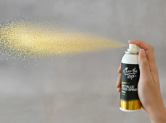 OTT METALLIC FOOD SPRAY GOLD 48GM