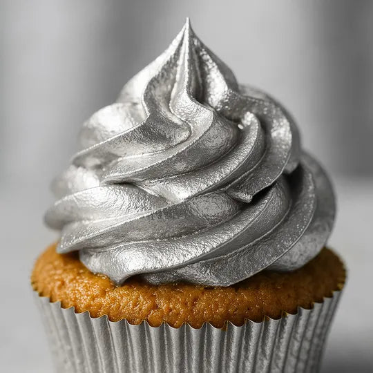 OVER THE TOP METALLIC FOOD SPRAY SILVER 48GM
