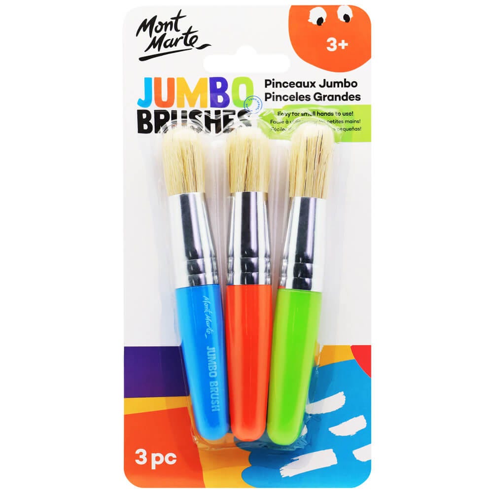 Jumbo Brushes 3pc