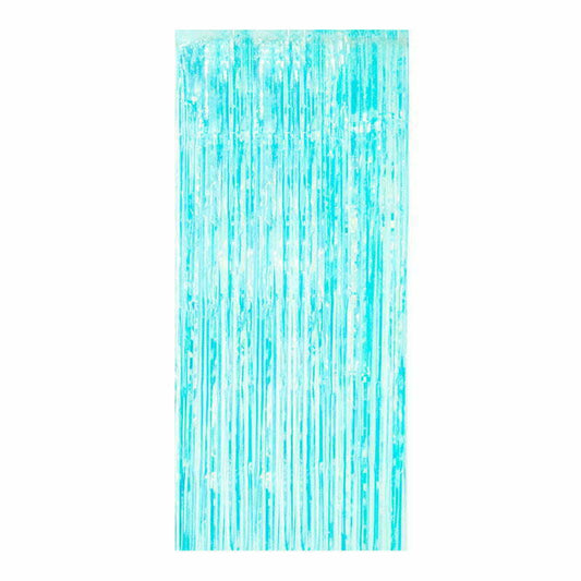 Iridescent Blue Curtain