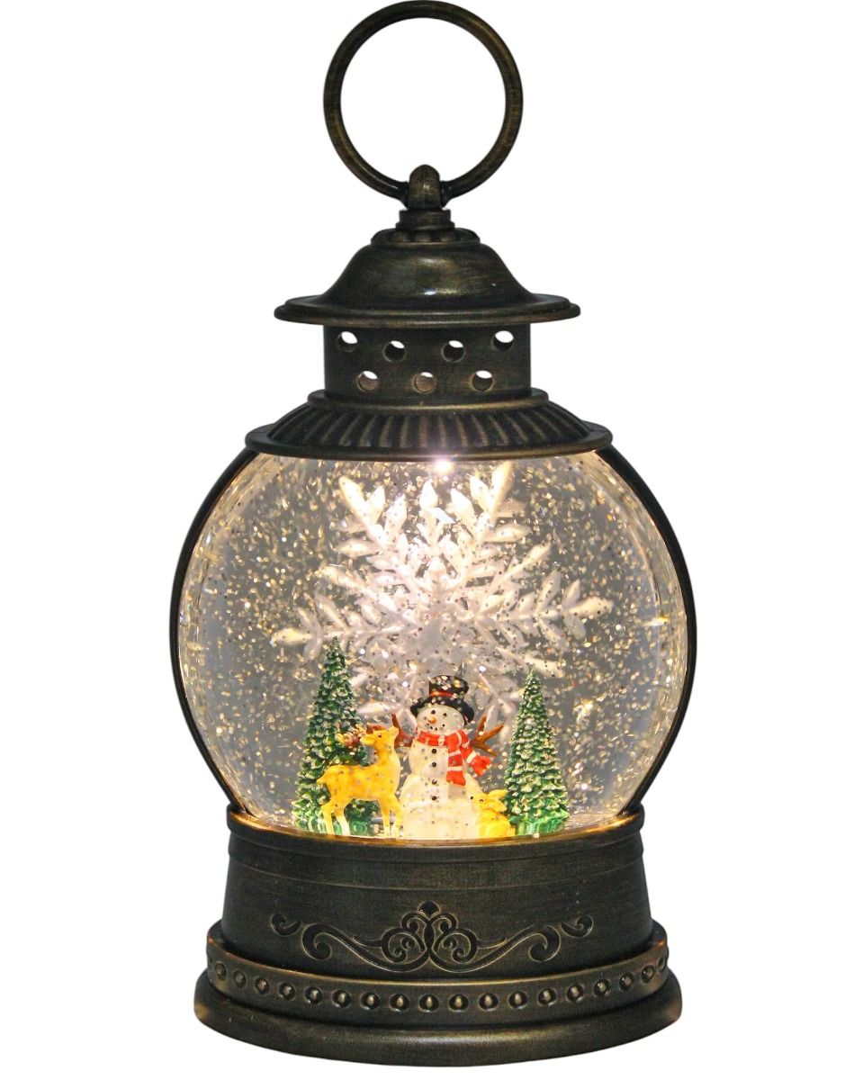 20cm Lnt Snowman & Snowflake