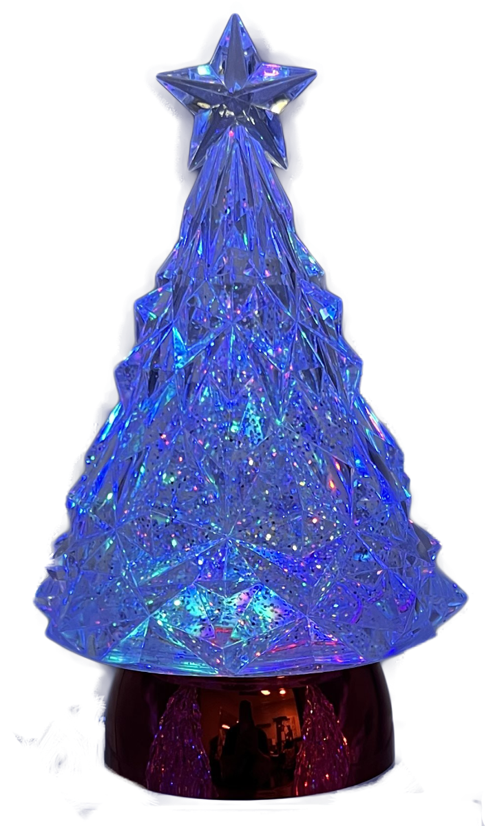 3/A LED Water Globe Trees RGB
