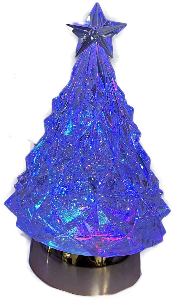 3/A LED Water Globe Trees RGB