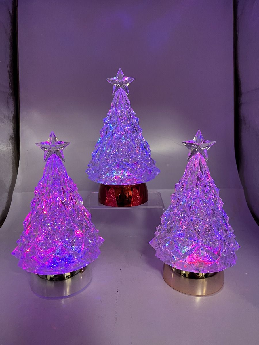 3/A LED Water Globe Trees RGB