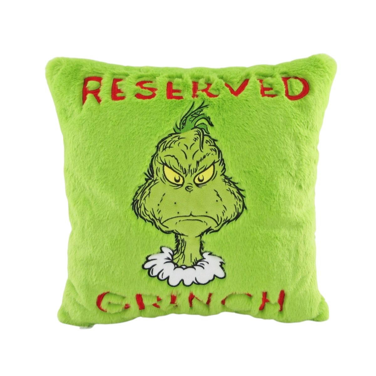 Green Cushion Reserved Grinch