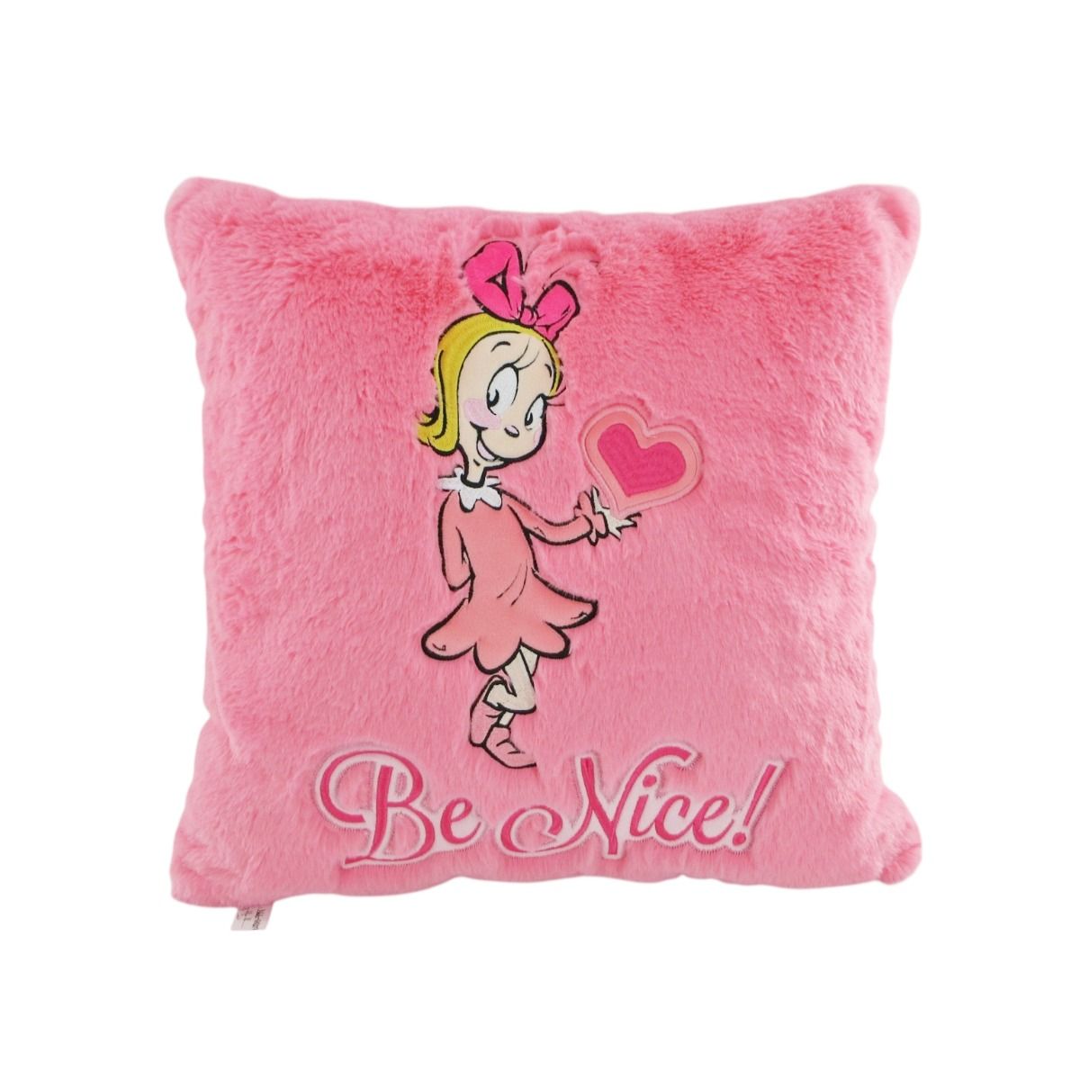 Pink Cindy Lou Be Nice Cushion