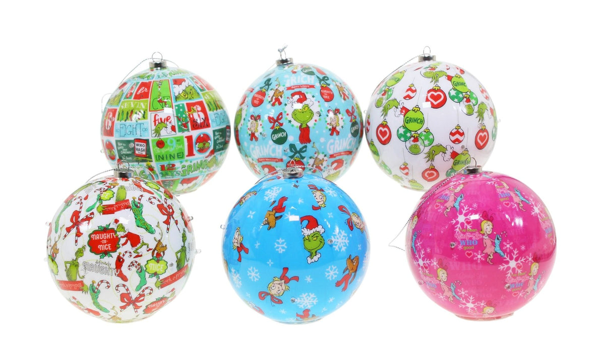 6/A Grinch Patt Lu Baubles