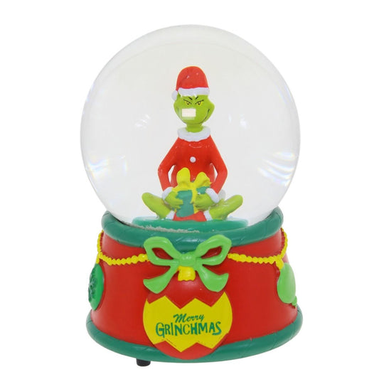 Msc Grinch W Gift Snow Globe