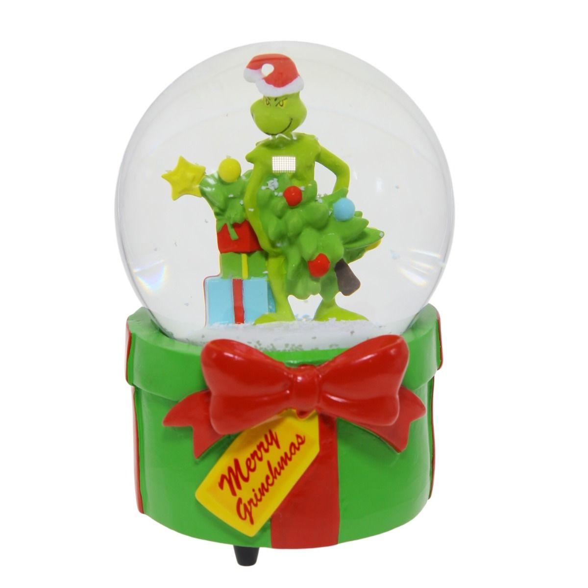 Msc Grinch W Tree Snow Globe