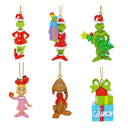 6/A Grinch Tree Decorations