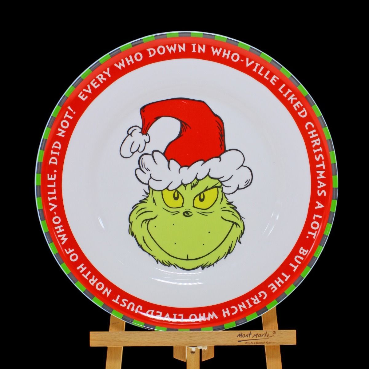 27cm Grinch Every Who Plate