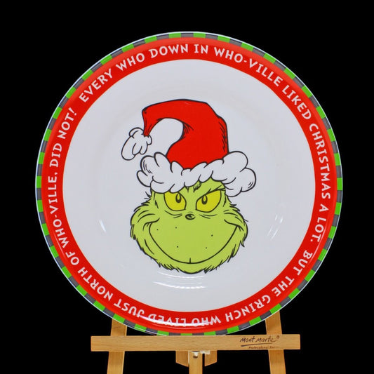 27cm Grinch Every Who Plate