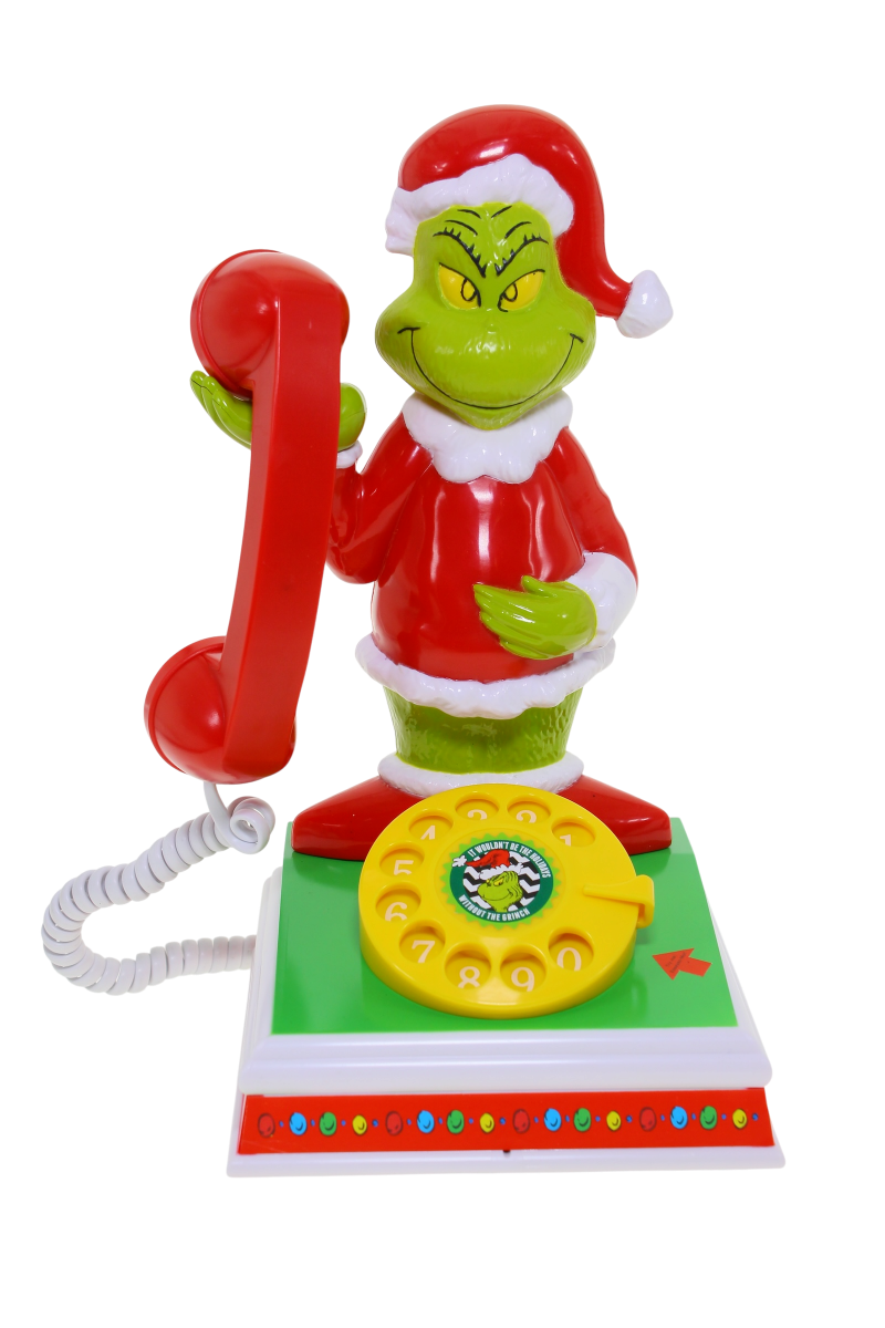 Grinch Lighted Holiday Phone