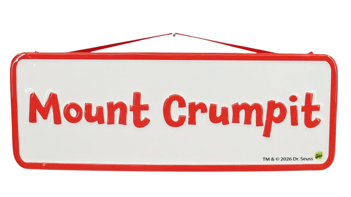 Mount Crumpit Metal Sign
